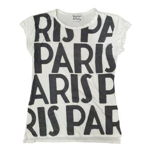 MADISON & BERKELEY Shirt PARIS Spell Out